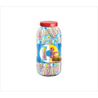 ₹5 SESAME BURFI JAR (50 PCS)